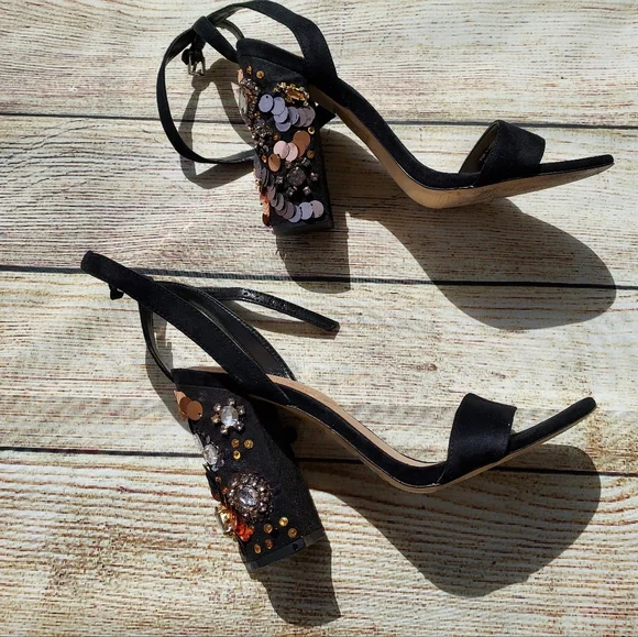 Aldo LUCIAA-98 Jewel Embellished Sandals - Picture 4 of 5